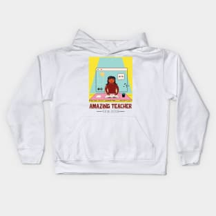 Amazing Teacher Virtual edition Kids Hoodie